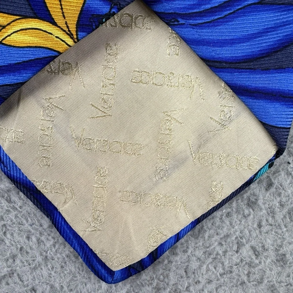 Vintage Gianni‎ Versace Neck Tie Hand Made Spain 100% Silk Ladybug Print Rare